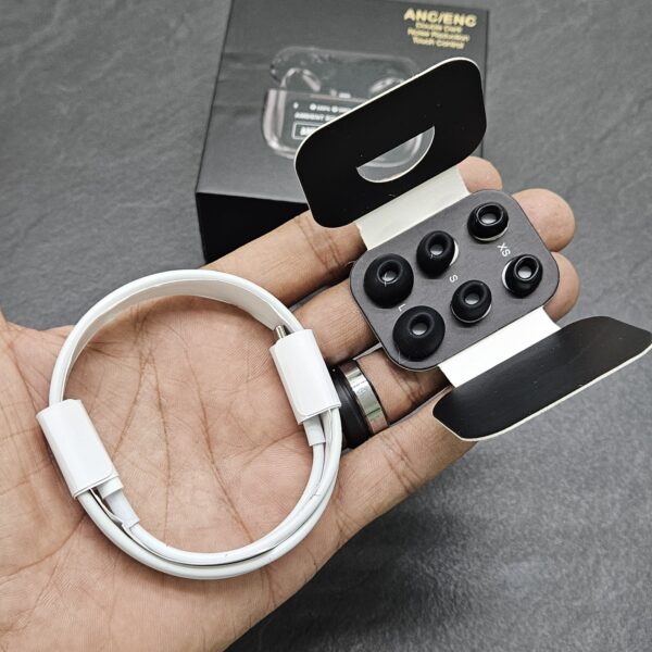 AIRPORDS PRO BLACK 2nd GENERATION WITH DISPLAY