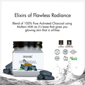 Charcoal Face Pack - 380 Ml