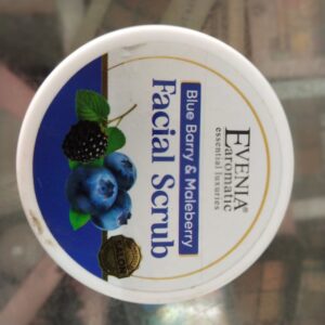 evenia facial scrub & cream