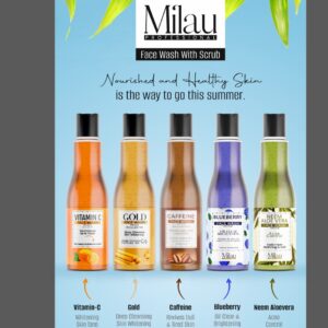 face wash with scrub