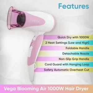 Blooming Air 1000 Hair Dryer VHDH-5