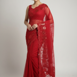 Jimmy Choo Material Partywear Saree