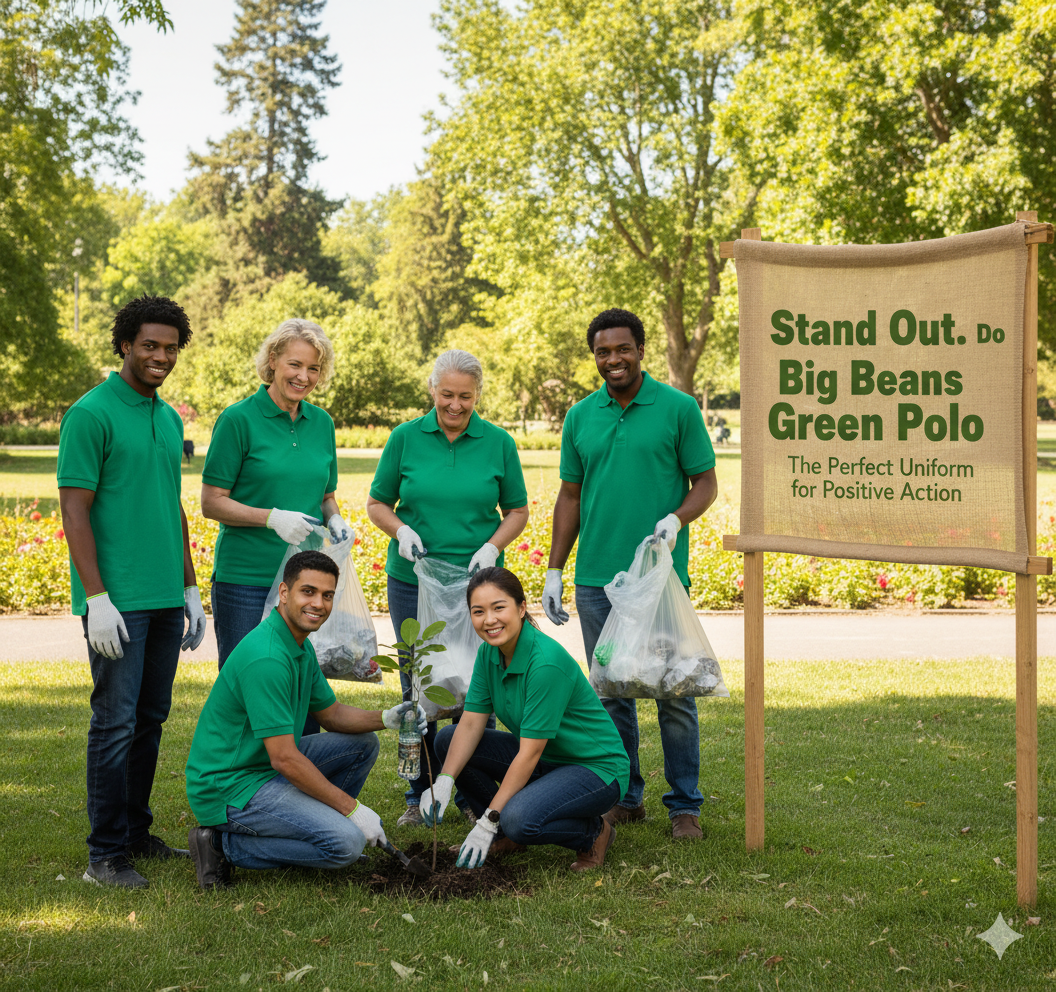 प्रीमियम क्वालिटी हरा पोलो टी-शर्ट (Polo T-Shirt)