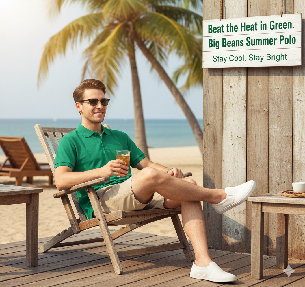 प्रीमियम क्वालिटी हरा पोलो टी-शर्ट (Polo T-Shirt)